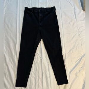 American Eagle - Black Jeans - Curvy - Hi-rise Jegging